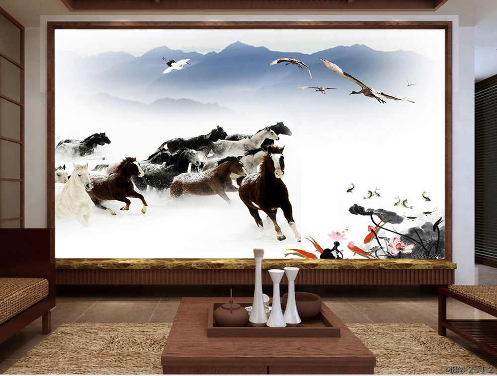 Tranh bát mã MBM-226KG